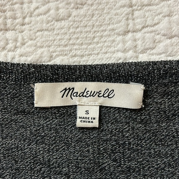 Madewell Wool Blend Light weight sweater. Small - Picture 4 of 8